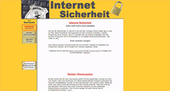 Desktop Screenshot of internet-sicherheit.kenline.de