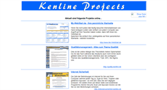 Desktop Screenshot of kenline.de