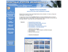 Tablet Screenshot of bilder-bearbeiten.kenline.de